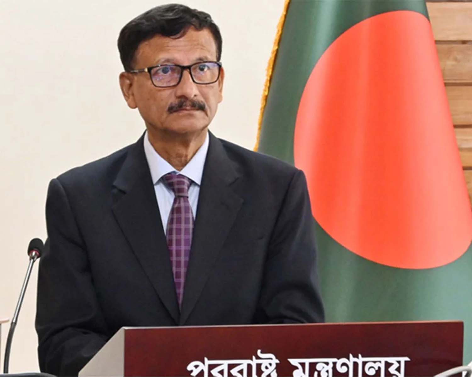 বাংলাদেশের নির্বাচন নিয়ে ভারতের পরামর্শ অগ্রহণযোগ্য: পররাষ্ট্র উপদেষ্টা তৌহিদ হোসেন