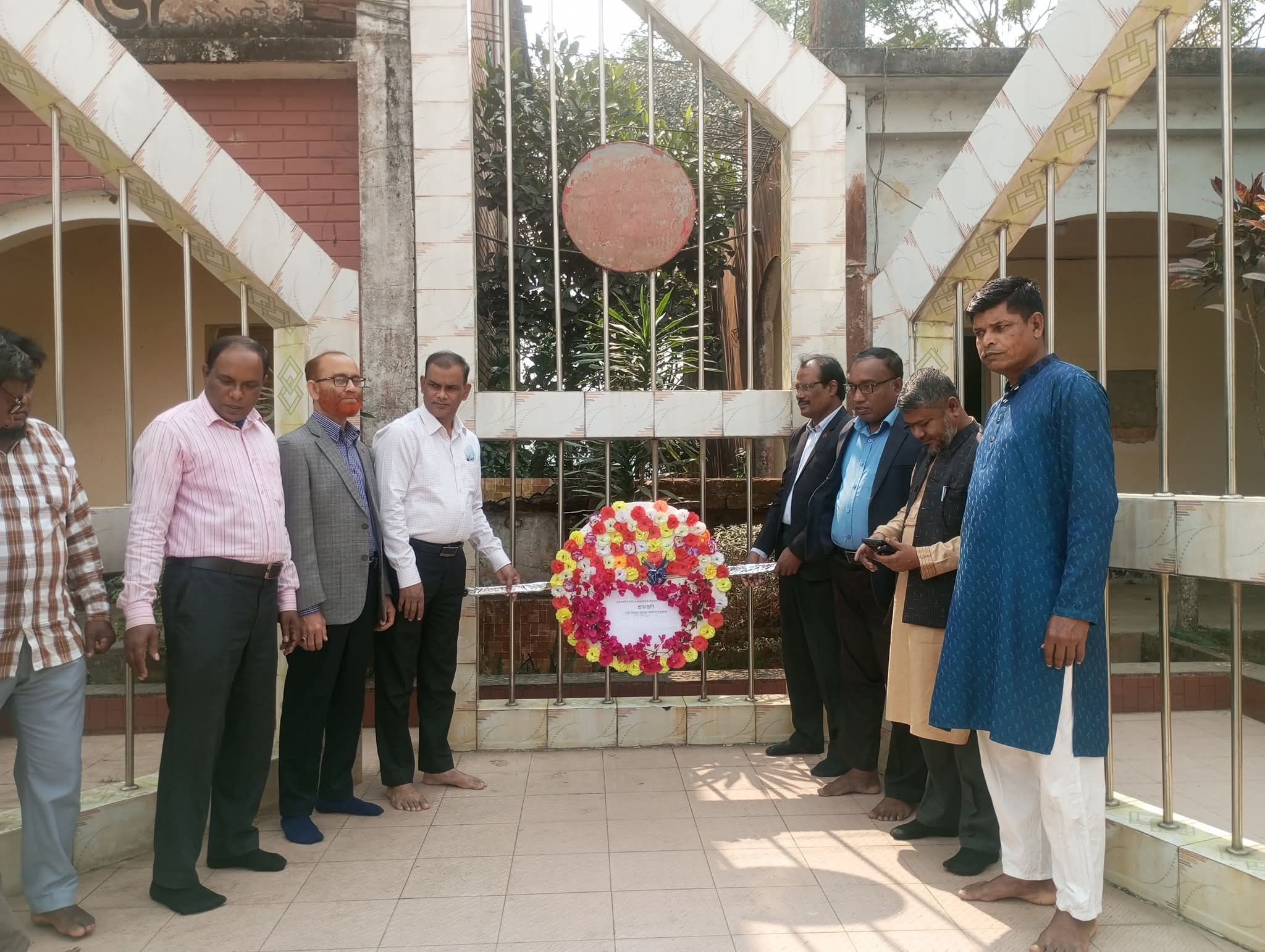 মহান শহিদ দিবসে উত্তর বিশ্বনাথ আমজদ উল্লাহ ডিগ্রী কলেজে ব্যাপক কর্মসূচি