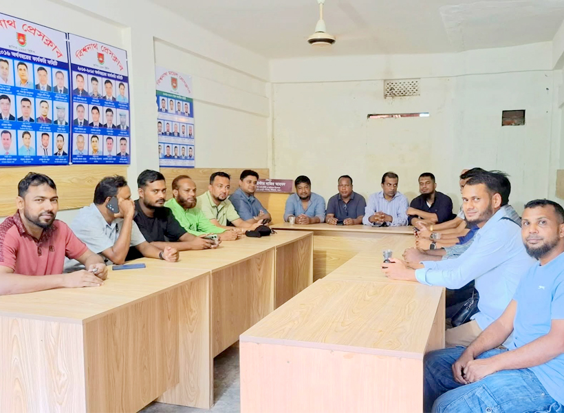 বিশ্বনাথ মডেল প্রেসক্লাবে গোলাপগঞ্জ প্রেসক্লাবের নবগঠিত কমিটির সৌজন্য সাক্ষাৎ